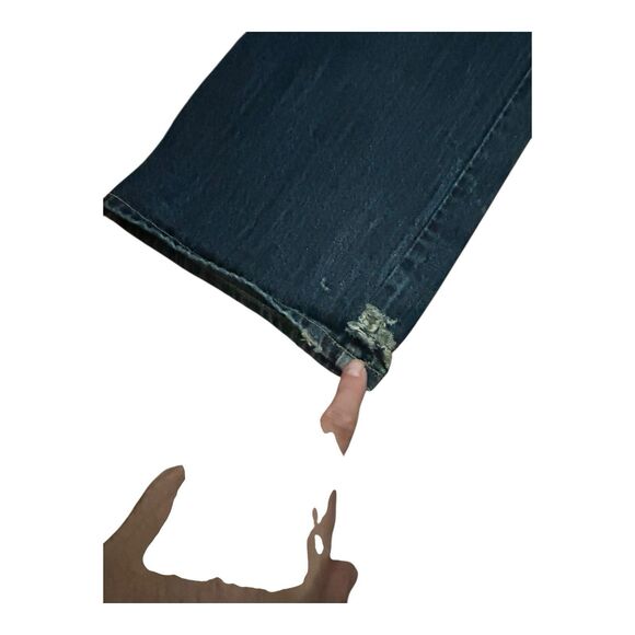 Kanji Premium Embroidered Oni Warrior Jeans Size 36 (Actual 34x30) Lot 0460 - Picture 5 of 12